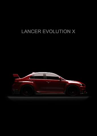 Lancer Evo Red Dark