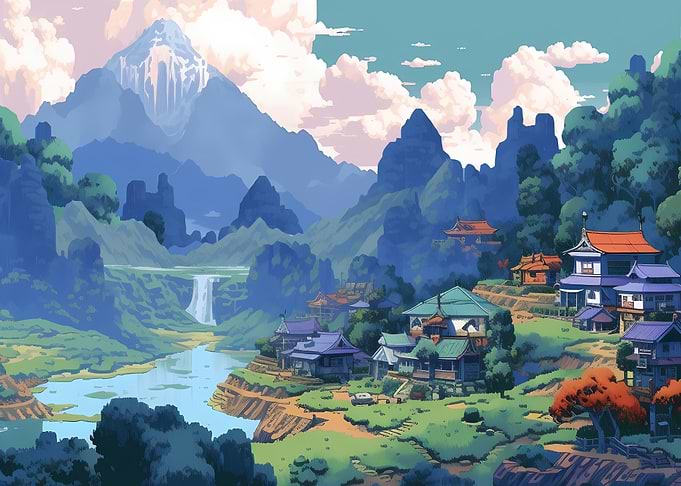 anime village