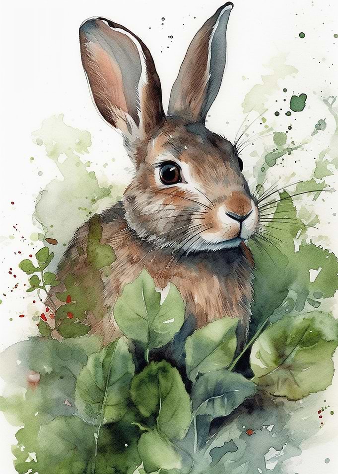 Green Forest Rabbit