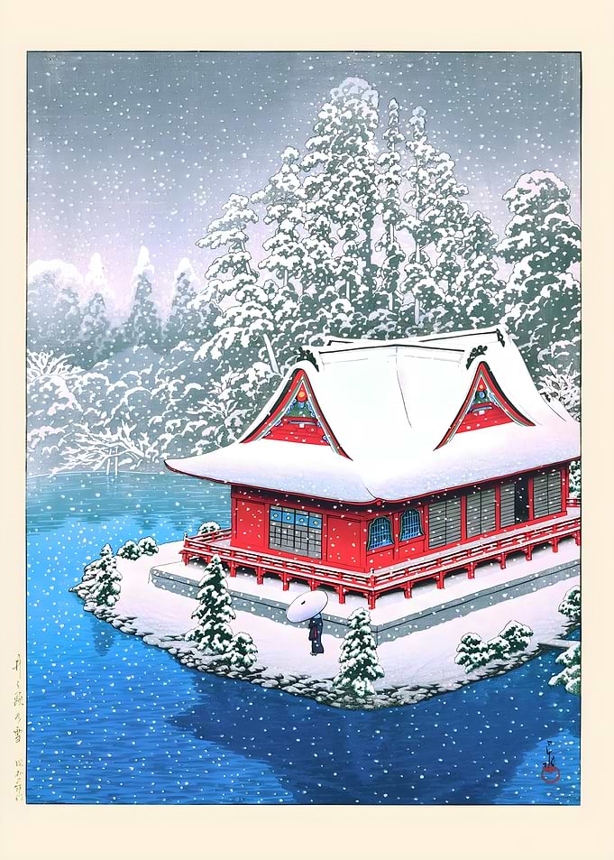 Snow at Inokashira
