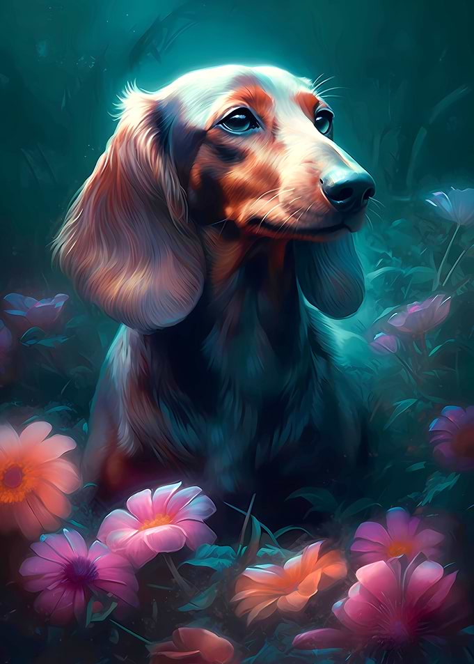Dachshund Dog Fantastical