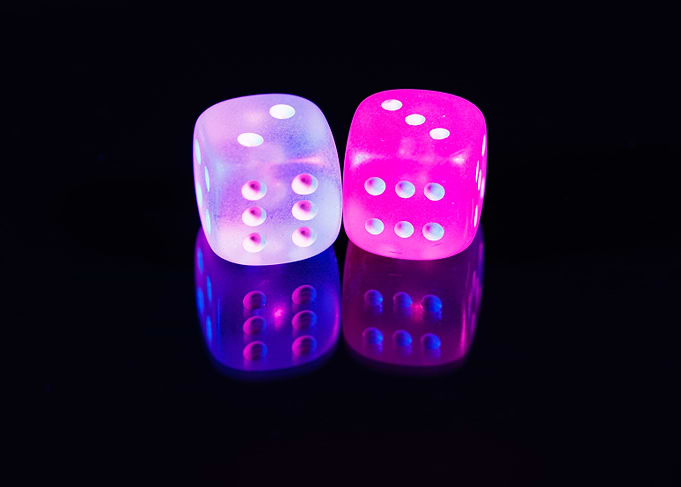 Dice for board game