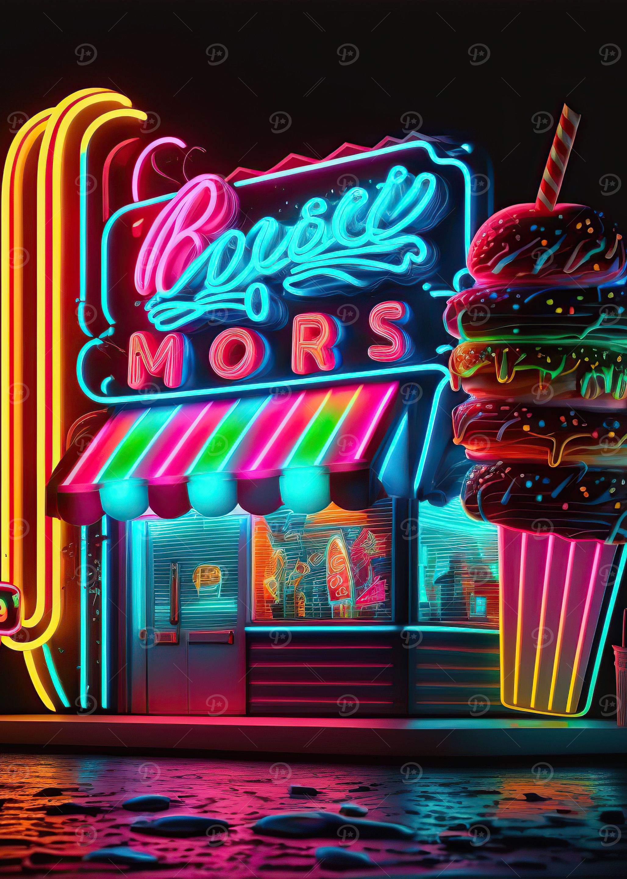 neon art
