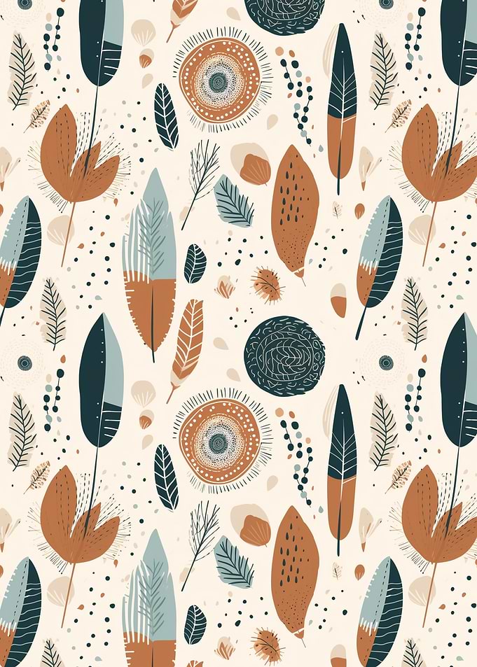 Bohemian Pattern Boho Art