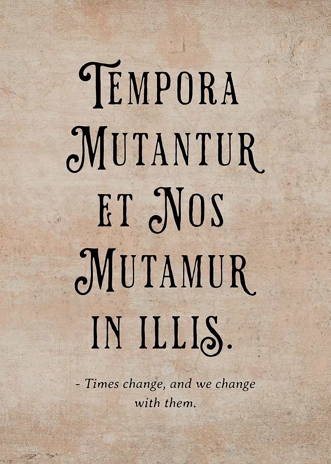Latin Quote Times Change