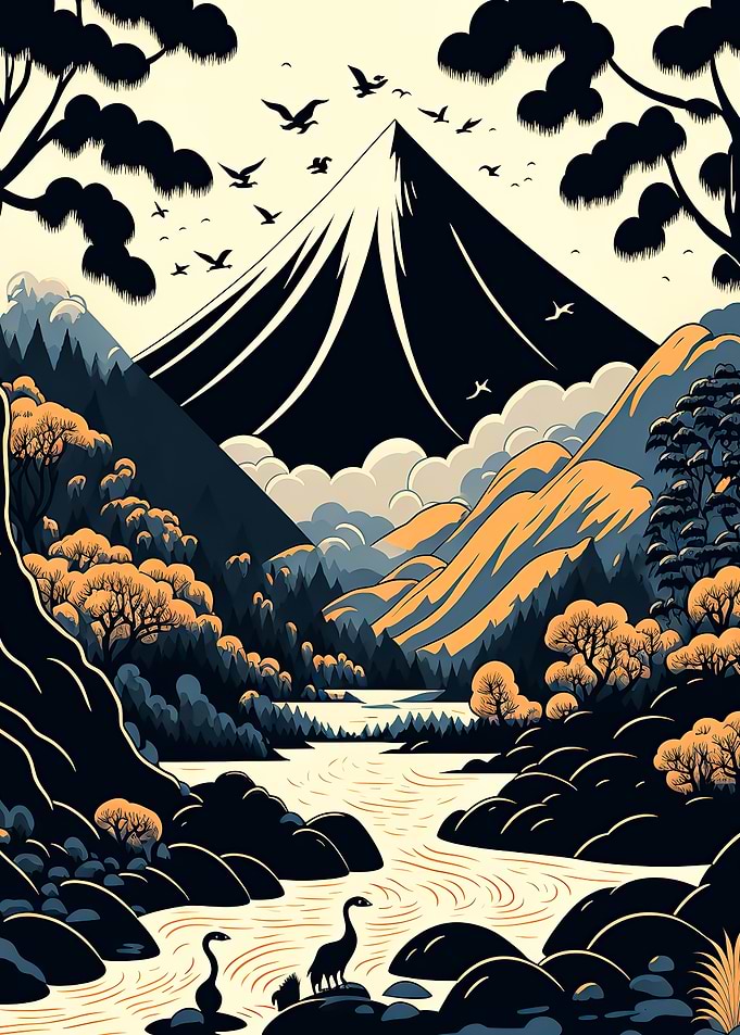 mountains nature landscape