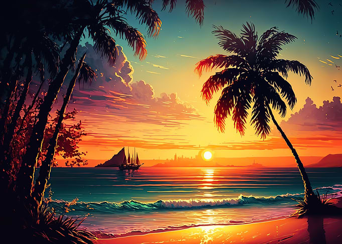 Beach Sunset