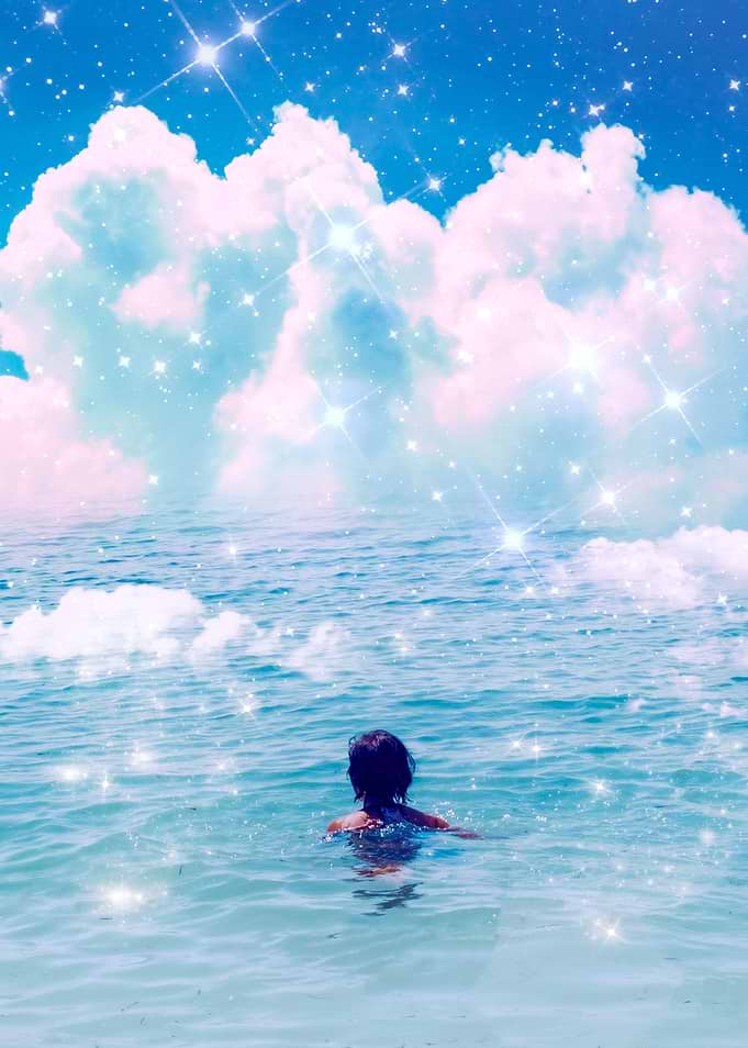 Swimming with the clouds