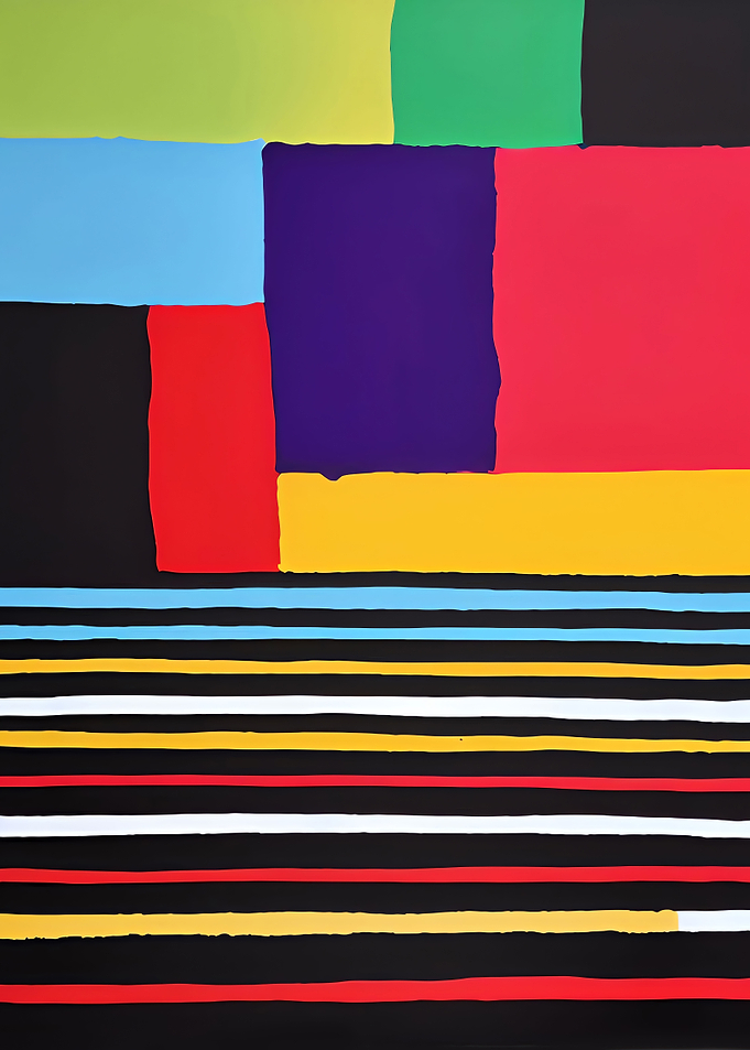 Colorful Shapes Painting