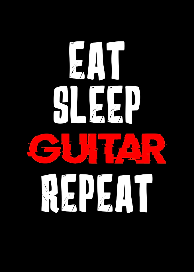 Eat Sleep Guitar Repeat