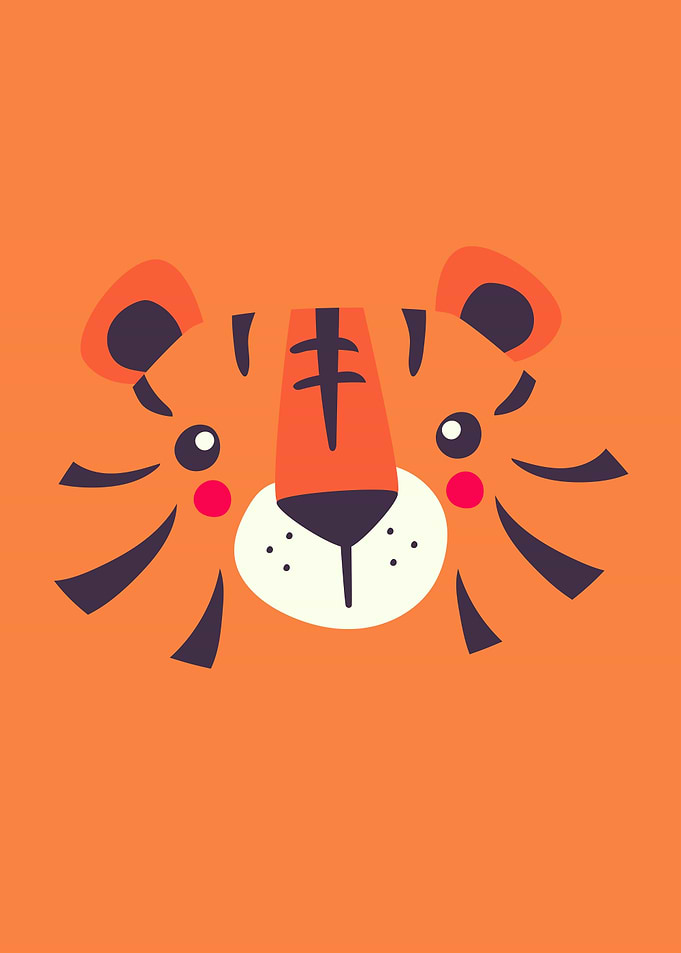 BIG CAT CUTE FACE