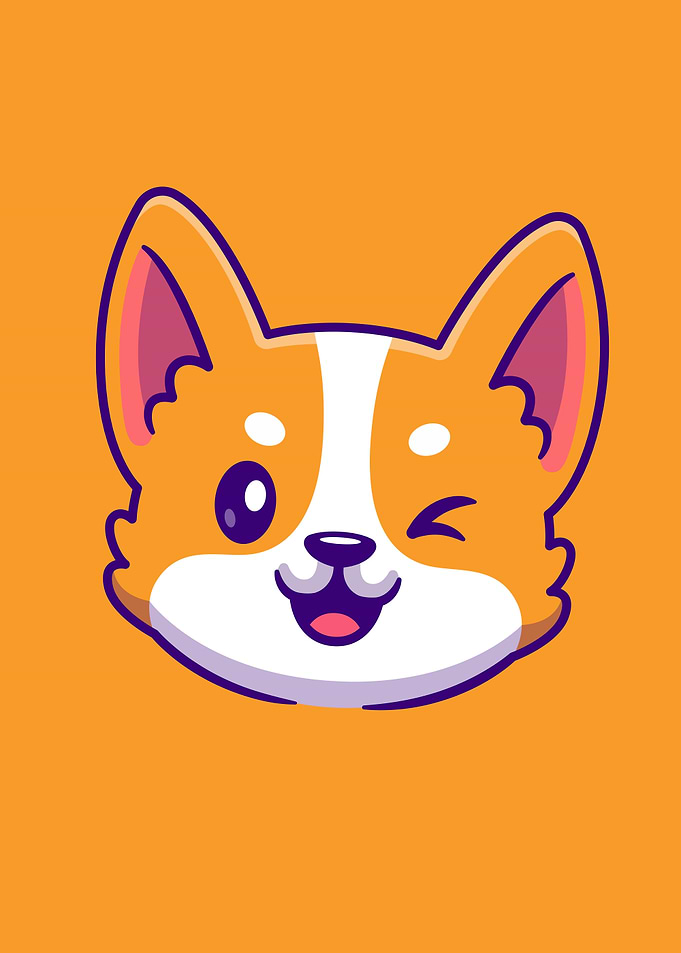 CORGI CUTE FACE