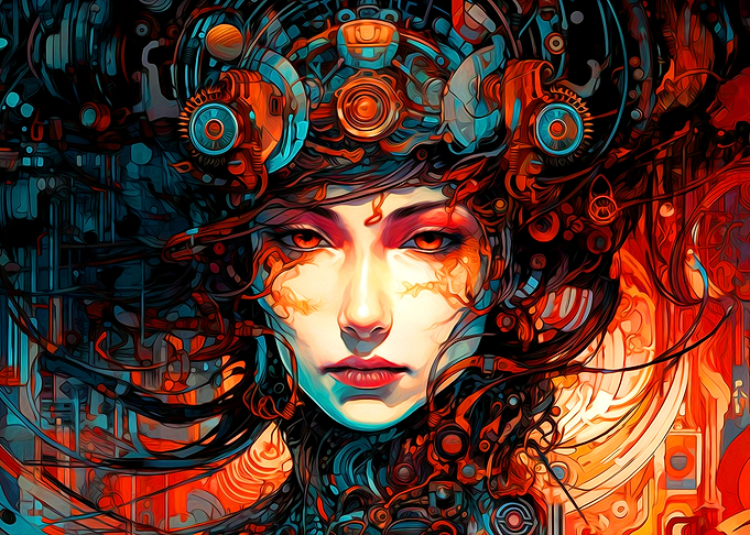 Abstract Woman