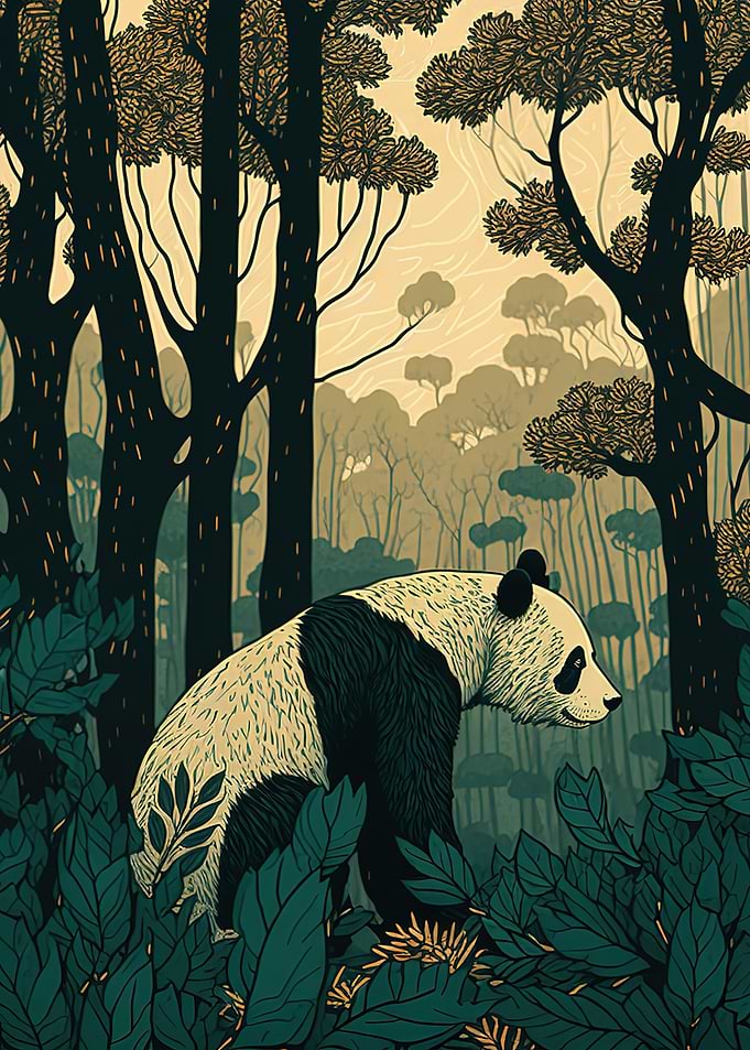 panda bamboo japan