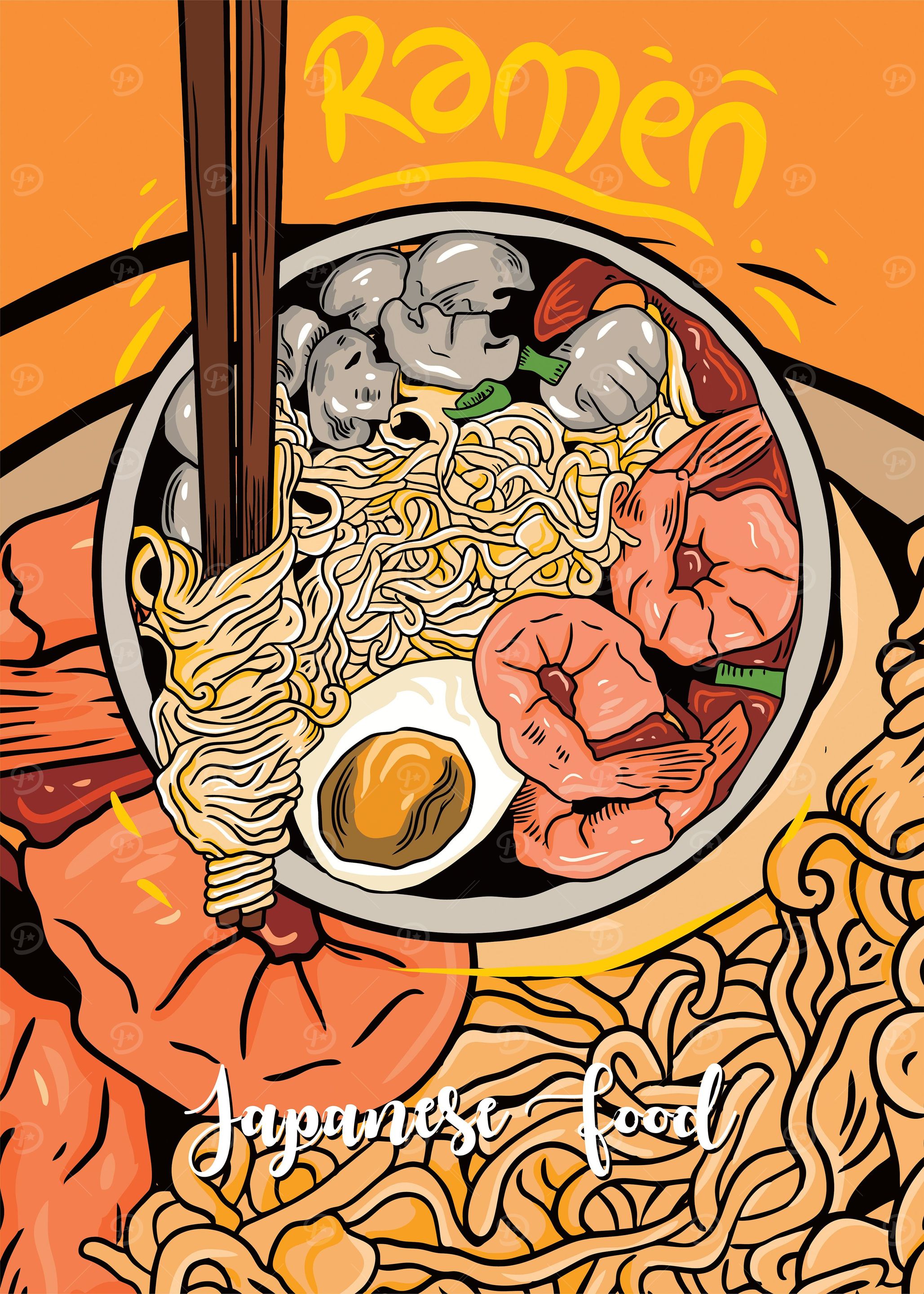 Ramen Japanese Food