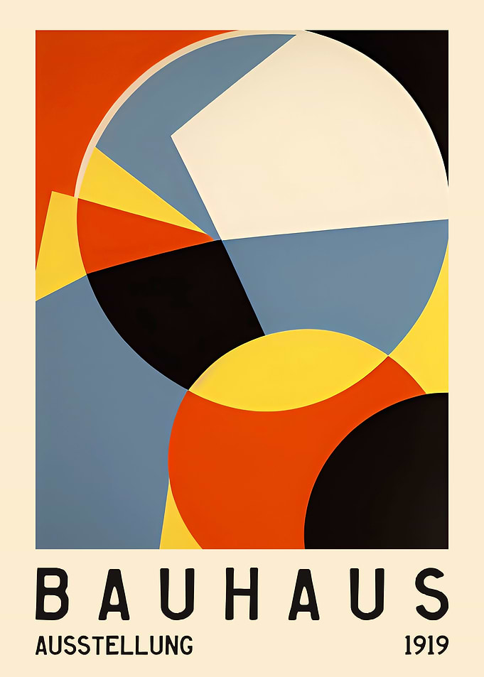 Bauhaus 1919 Poster