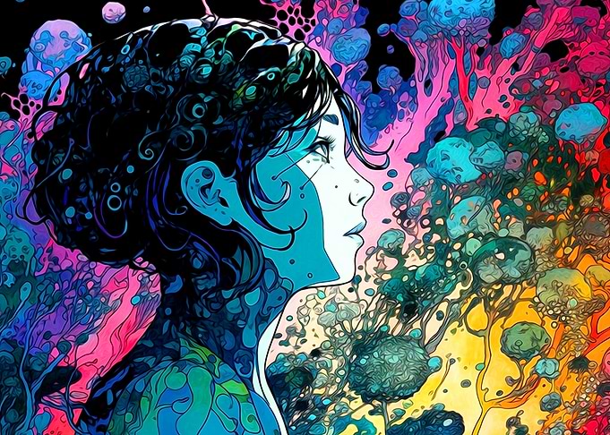 Abstract Woman