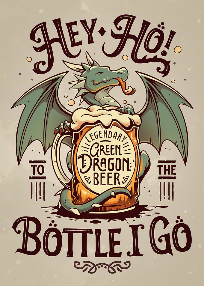 A Dragon Pint