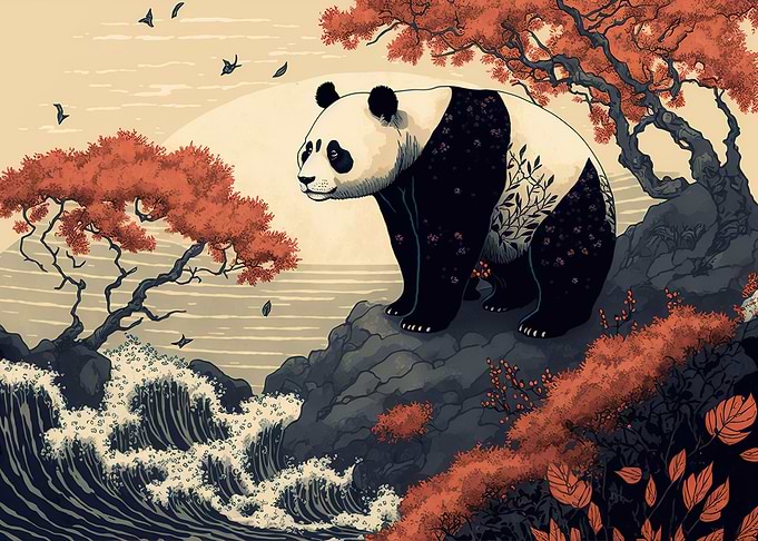panda bamboo japan