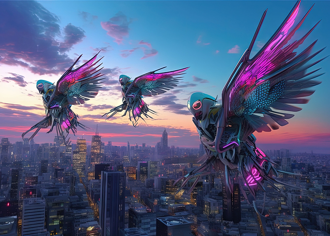 Neon Flock