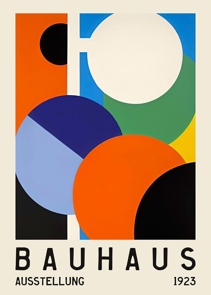 Bauhaus 1923 Poster