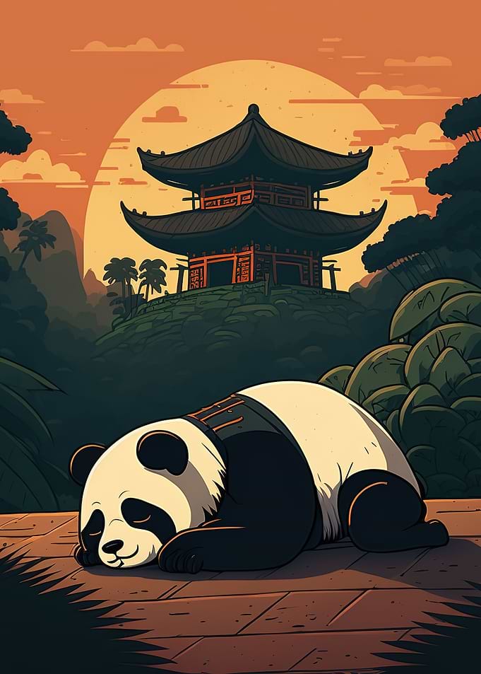 panda bamboo japan