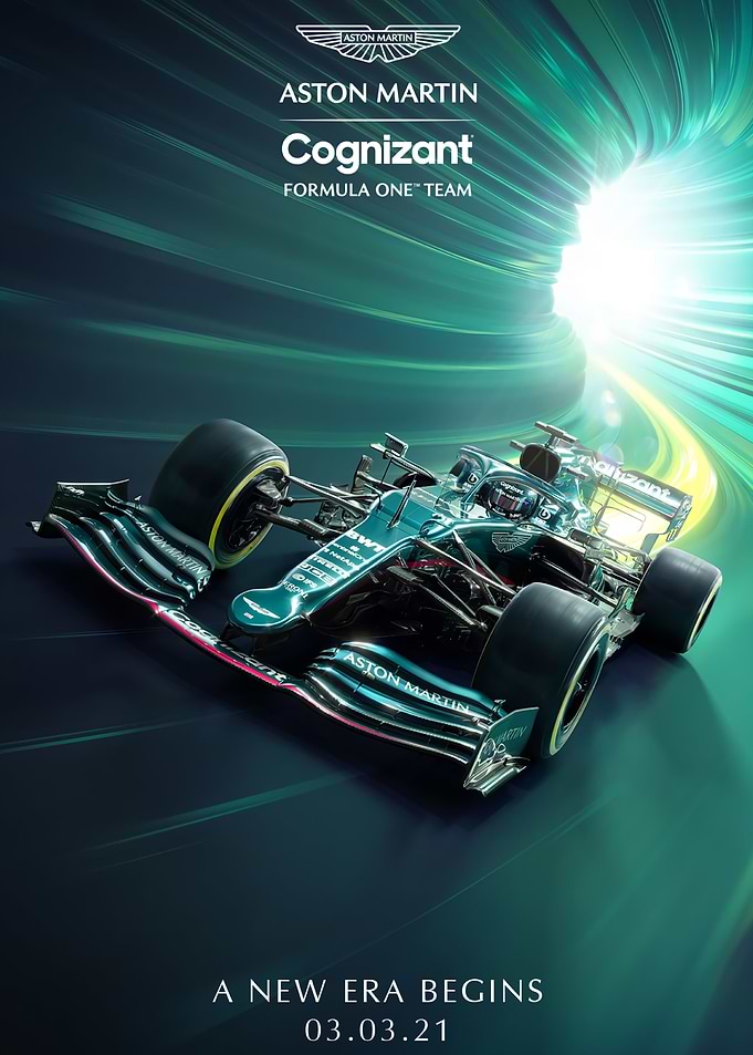 green race car