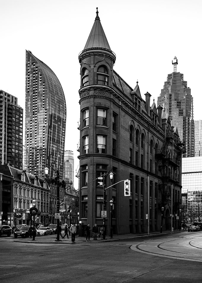 Black and White Toronto