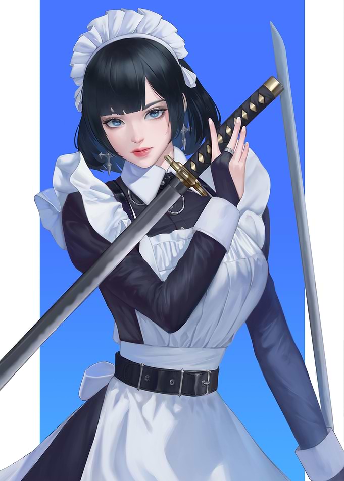 Maid girl