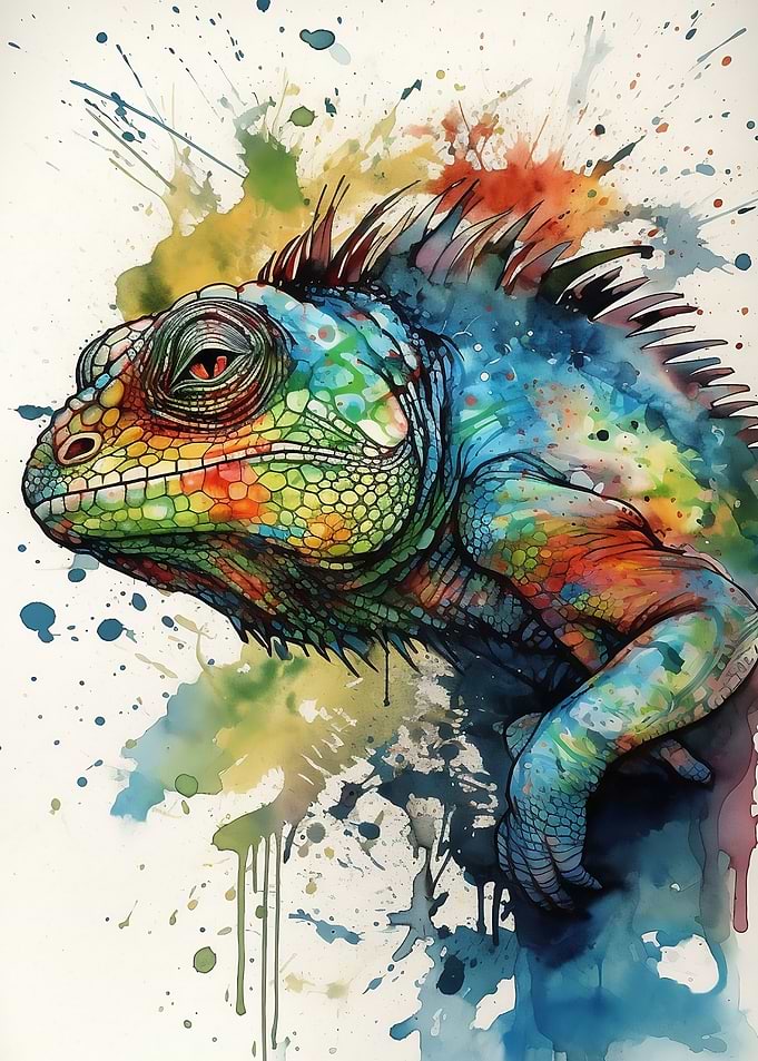 Colorful Chameleon