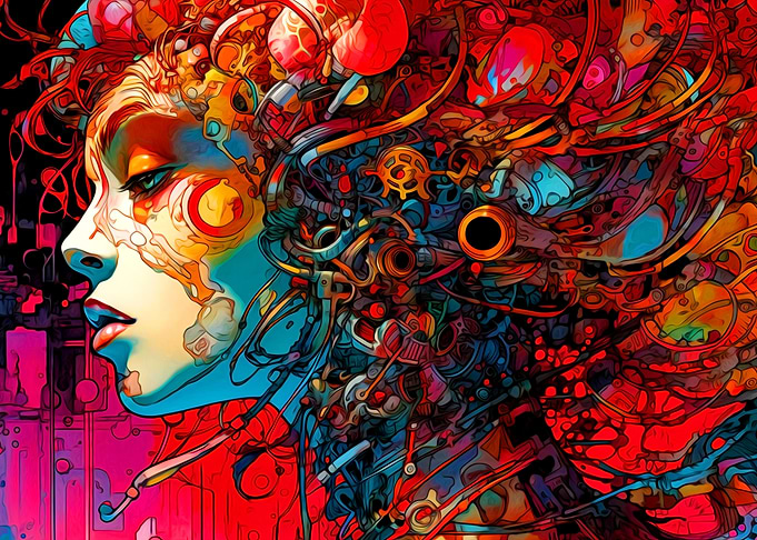 Abstract Woman