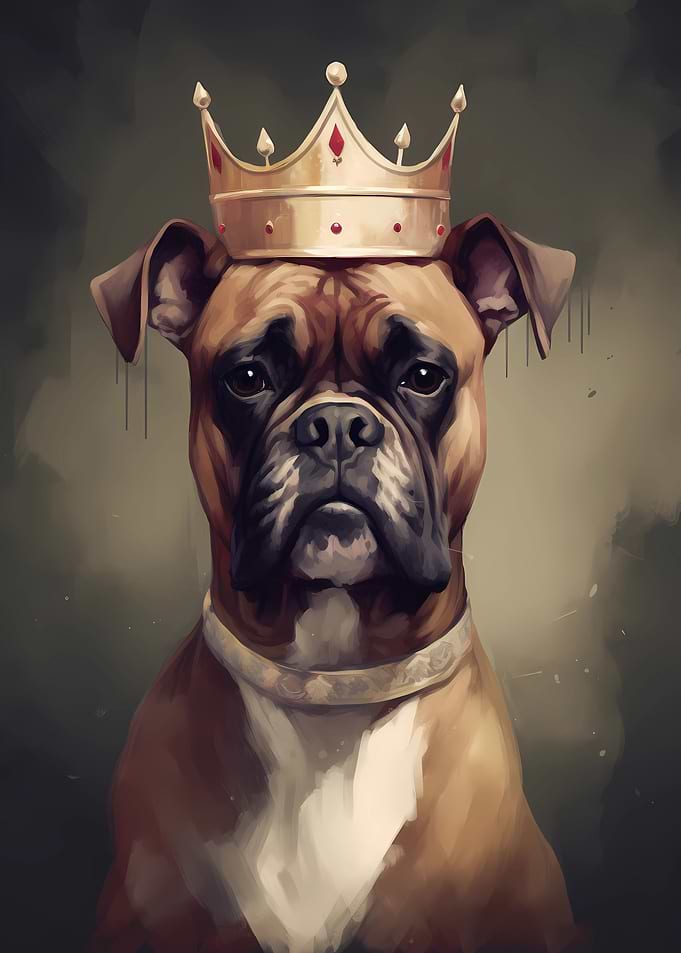 Boxer Dog Visionary