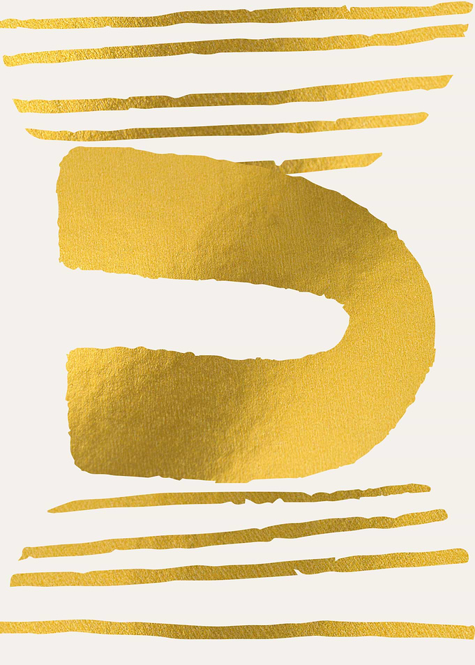 Abstract gold 3