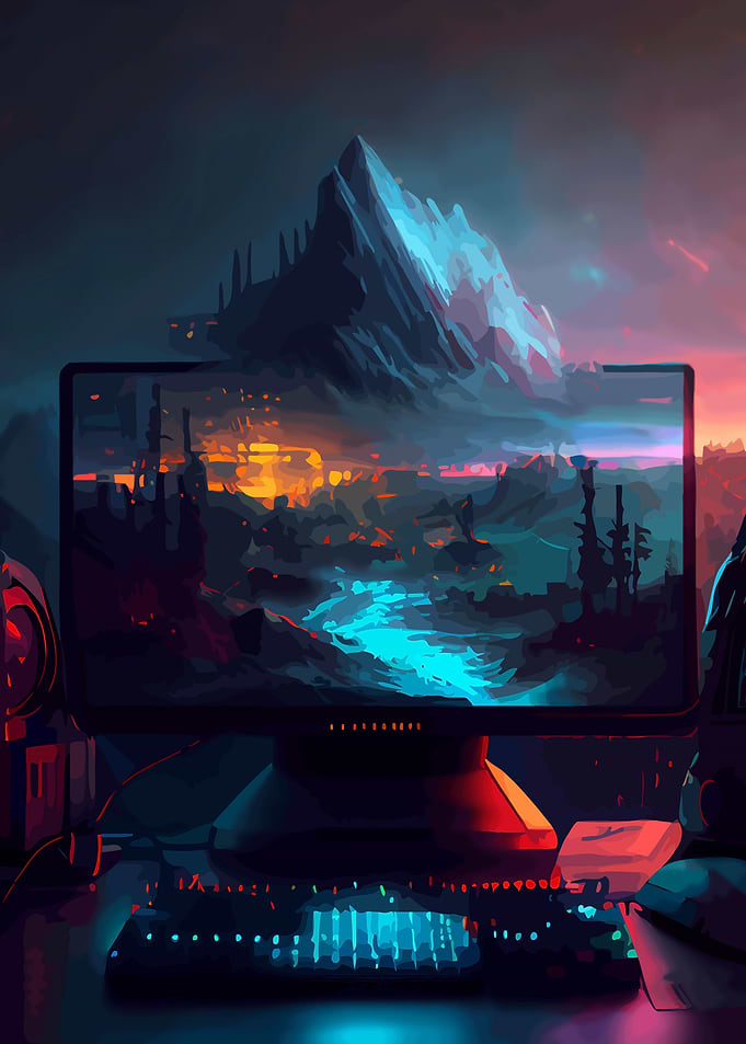 Gaming Room Gamer Game
