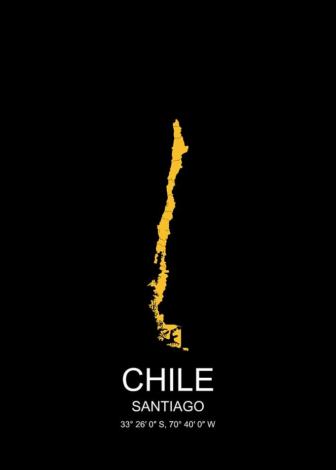 Chile City Map