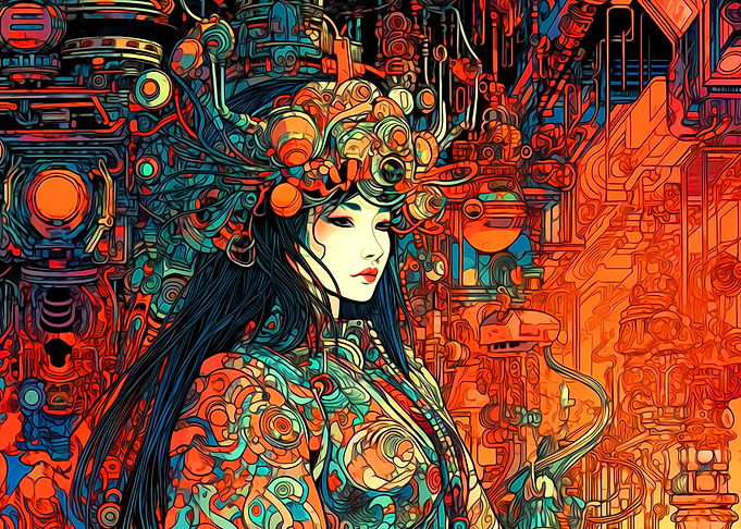 Abstract Woman
