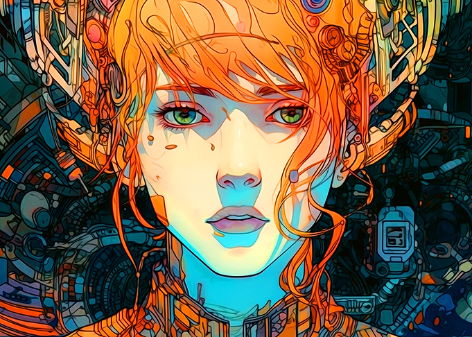 Abstract Woman