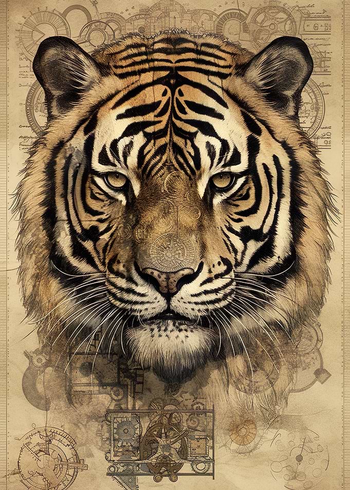 Vintage Tiger