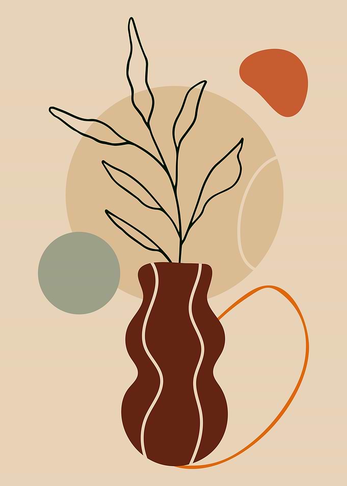 Boho Minimalist Art