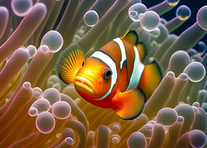 Clownfish in Sea Anemone