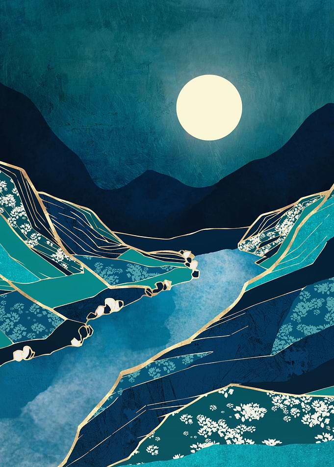 Spring River Night