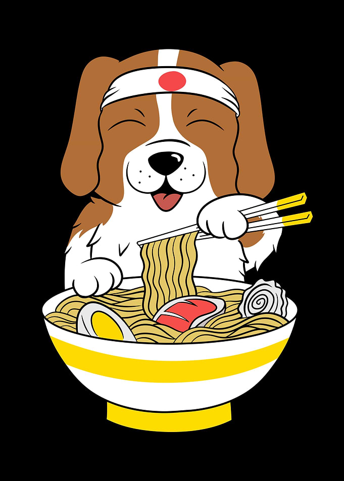 Cavalier Dog Ramen