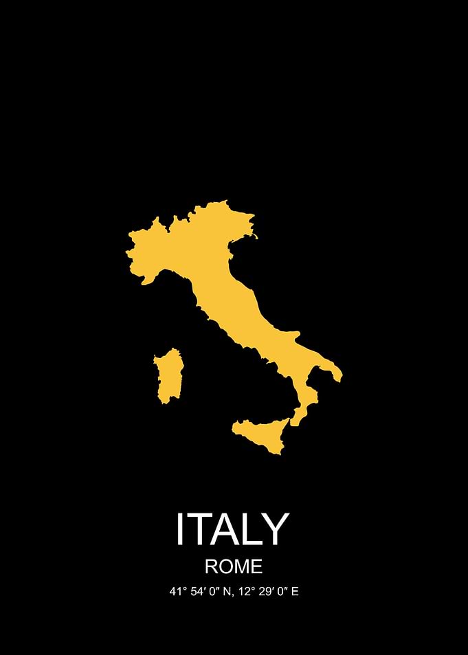 Italy City Map