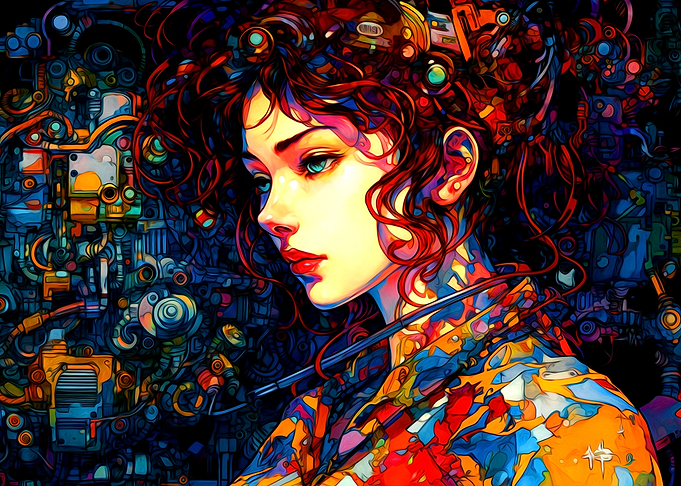Abstract Woman