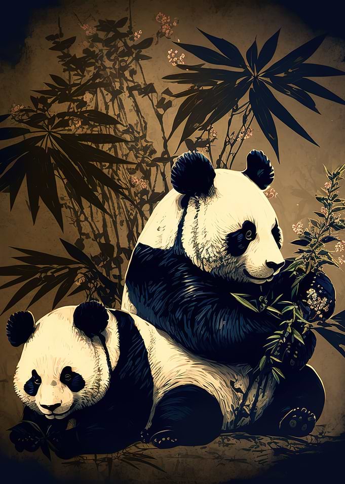 panda bamboo japan