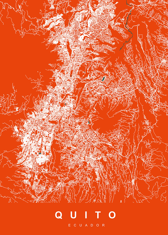 QUITO ECUADOR City MAP