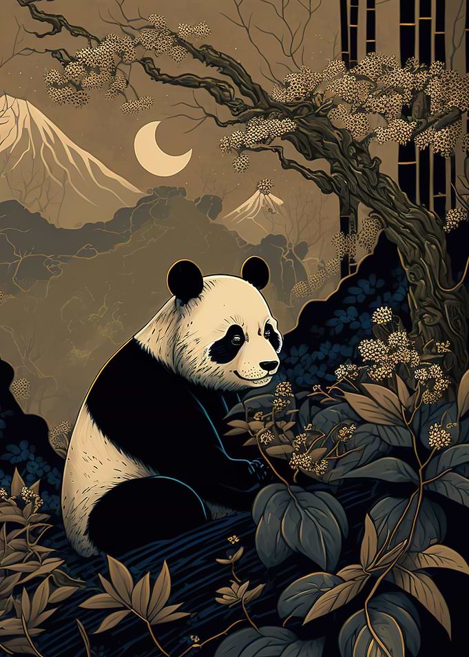 panda bamboo japan