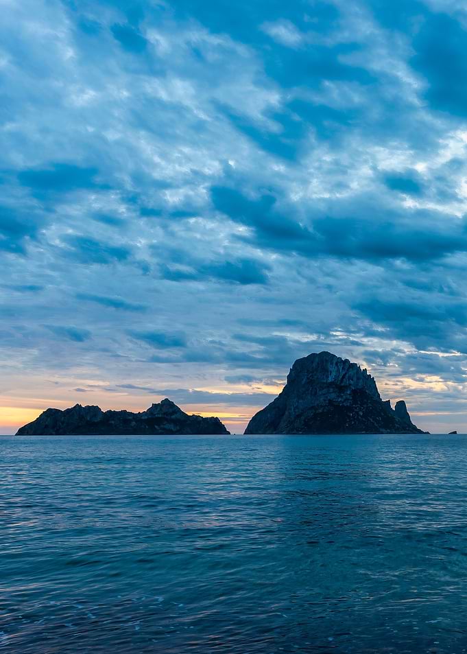 Island coast landscape sea
