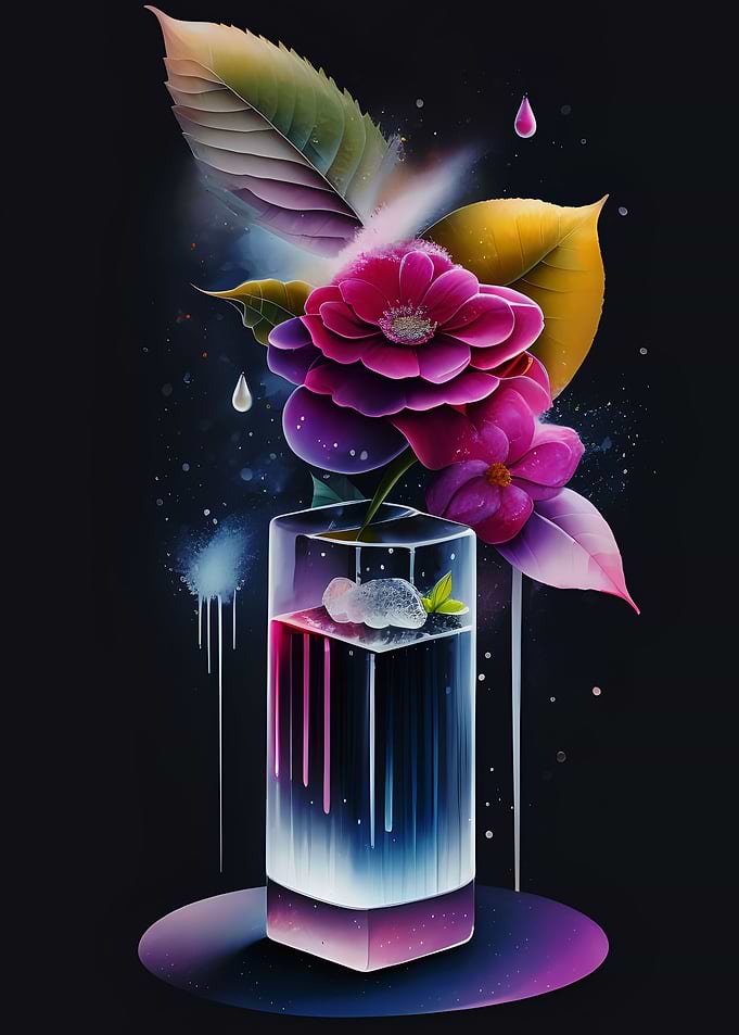 Wine Flowers Dreams