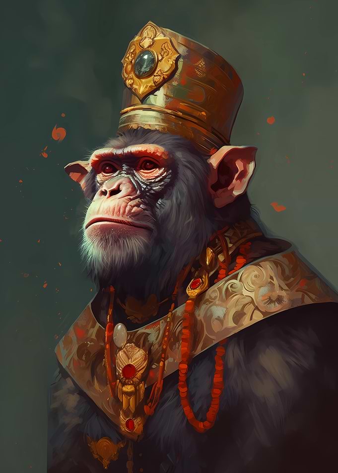 Chimpanzee Graceful